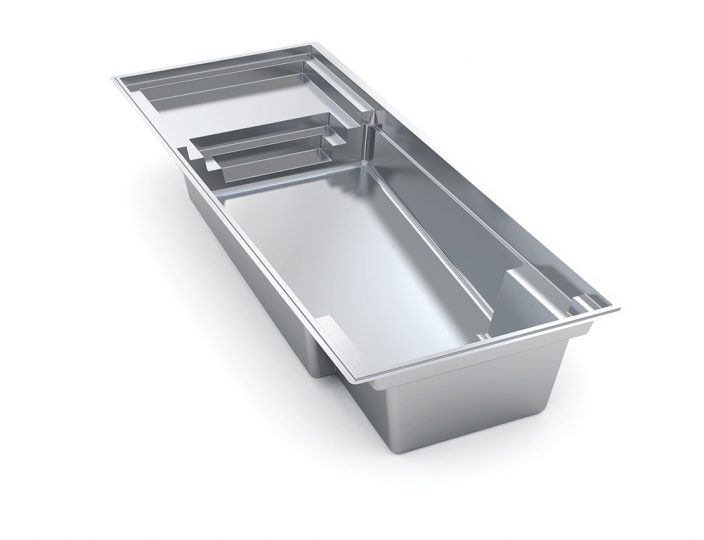 The Illusion – fiberglass pool – Imagine Pools The Illusion freeform fiberglass swimming pool 3d model