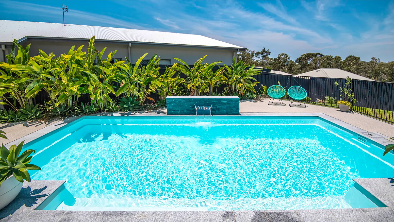 DBJ Pools offer a full palette of swimming pool colors 